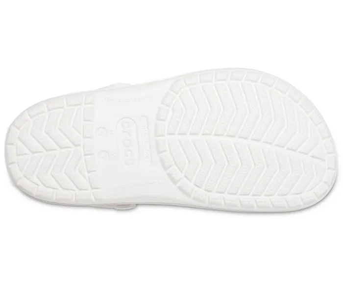 Crocs Crocband Clog White White White WomensMens Clogs