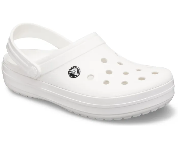 Crocs Crocband Clog White White White WomensMens Clogs