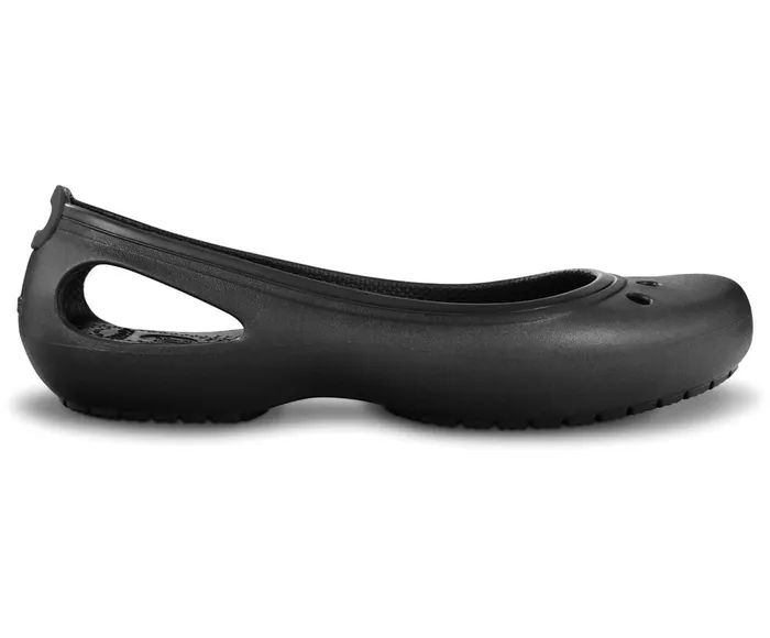 Crocs Kadee Flat Black Black Womens Flats