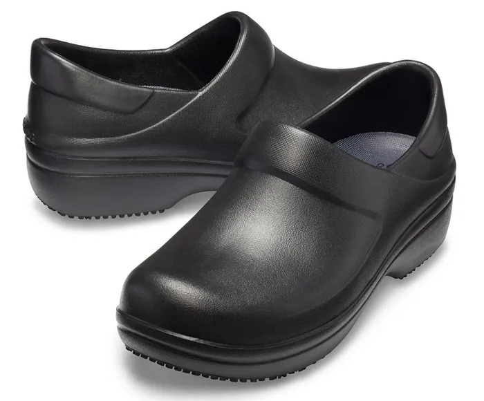 Crocs Neria Pro II Clog Black Womens Clogs