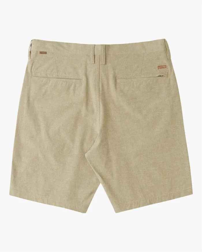 Crossfire Mid Submersible Shorts 19034 Khaki Men Billabong Shorts