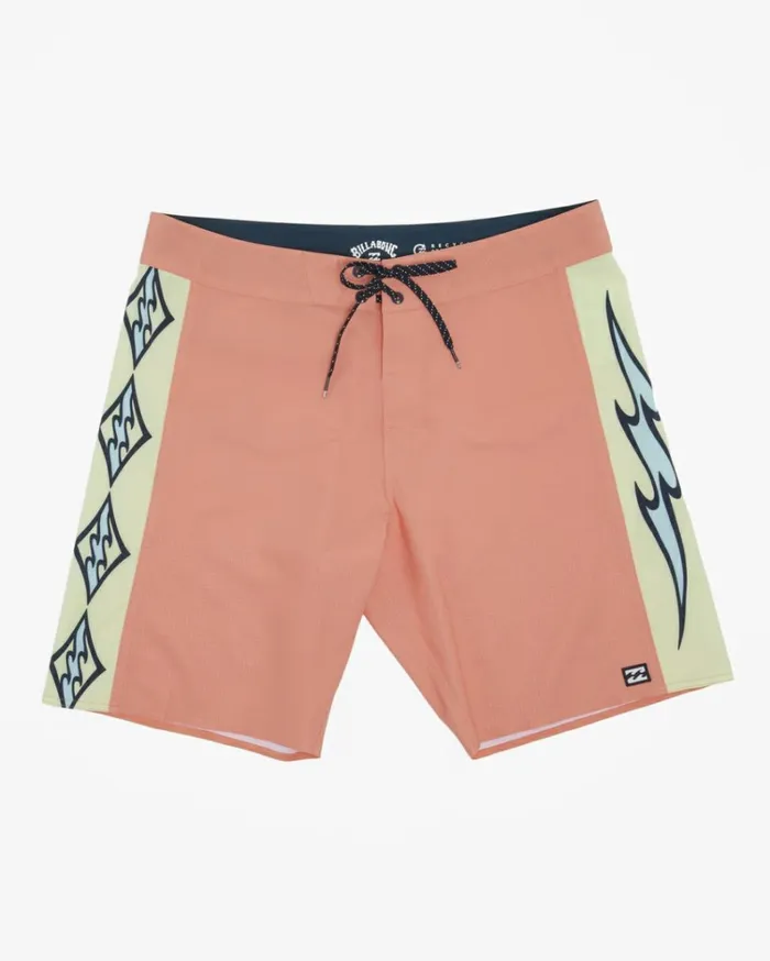 D Bah Airlite Performance 19034 Boardshorts Neon Melon Men Billabong Performance Boardshorts
