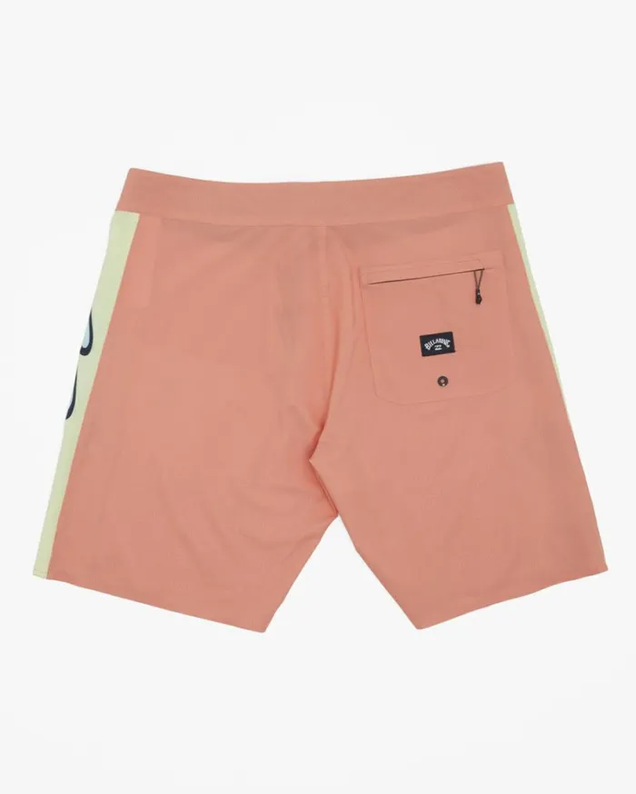 D Bah Airlite Performance 19034 Boardshorts Neon Melon Men Billabong Performance Boardshorts