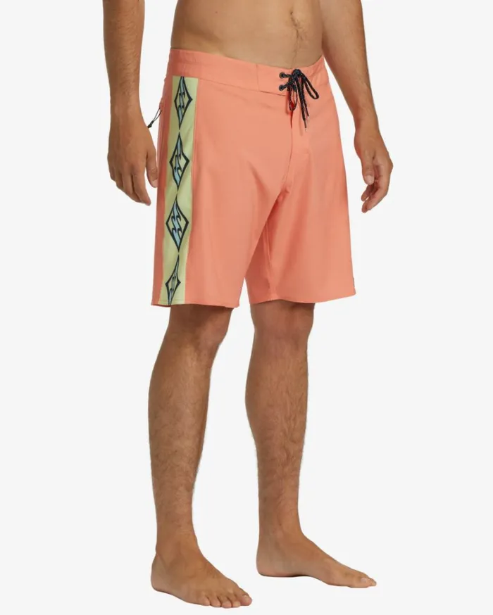 D Bah Airlite Performance 19034 Boardshorts Neon Melon Men Billabong Performance Boardshorts