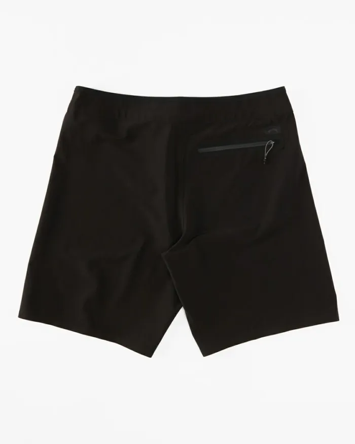 D Bah Airlite Plus Performance 19034 Boardshorts Black Men Billabong Side Pockets