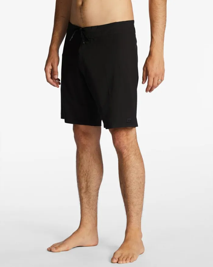 D Bah Airlite Plus Performance 19034 Boardshorts Black Men Billabong Side Pockets