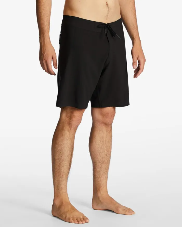 D Bah Airlite Plus Performance 19034 Boardshorts Black Men Billabong Side Pockets