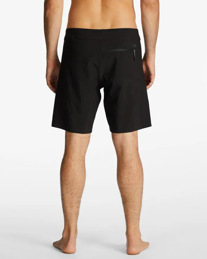D Bah Airlite Plus Performance 19034 Boardshorts Black Men Billabong Side Pockets