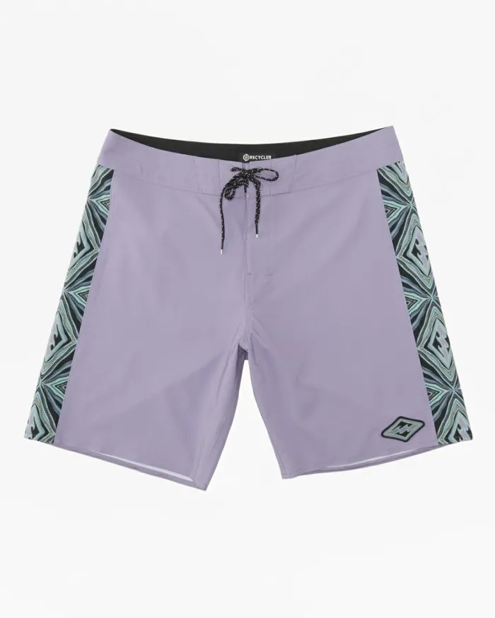 D Bah Ciclo Pro Performance 18034 Boardshorts Purple Haze Men Billabong Long Length