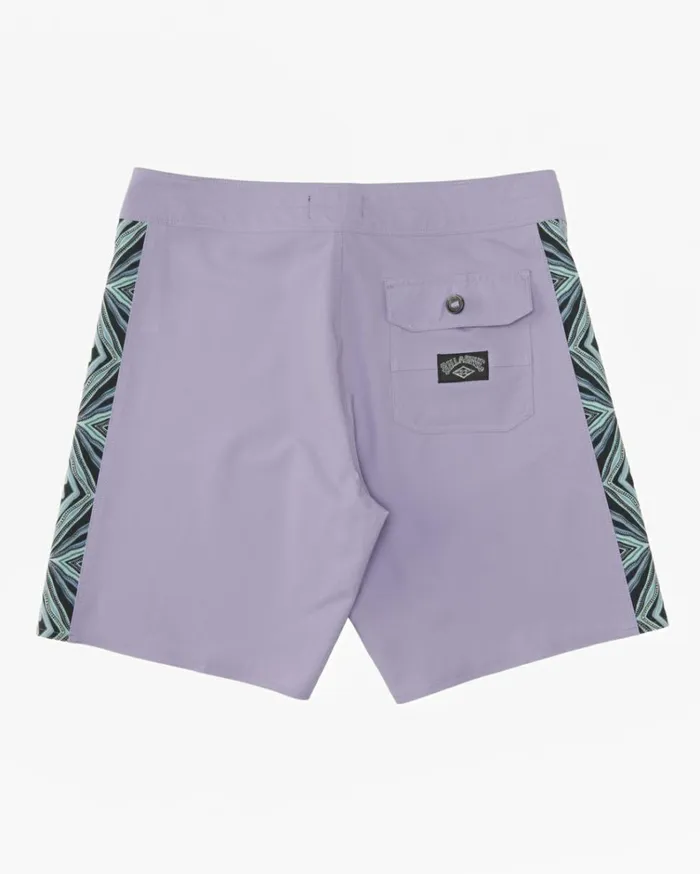D Bah Ciclo Pro Performance 18034 Boardshorts Purple Haze Men Billabong Long Length