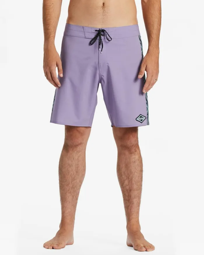 D Bah Ciclo Pro Performance 18034 Boardshorts Purple Haze Men Billabong Long Length