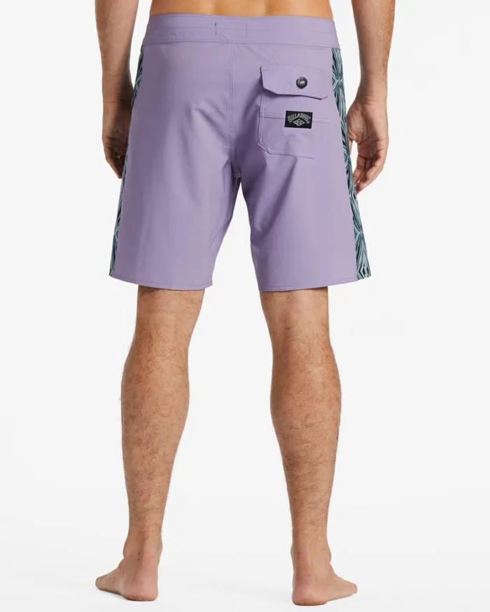 D Bah Ciclo Pro Performance 18034 Boardshorts Purple Haze Men Billabong Long Length