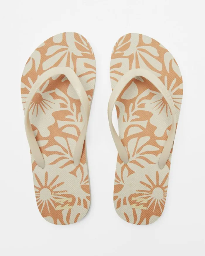 Dama Rubber Flip Flop Sandals Dried Mango Women Billabong Shoes