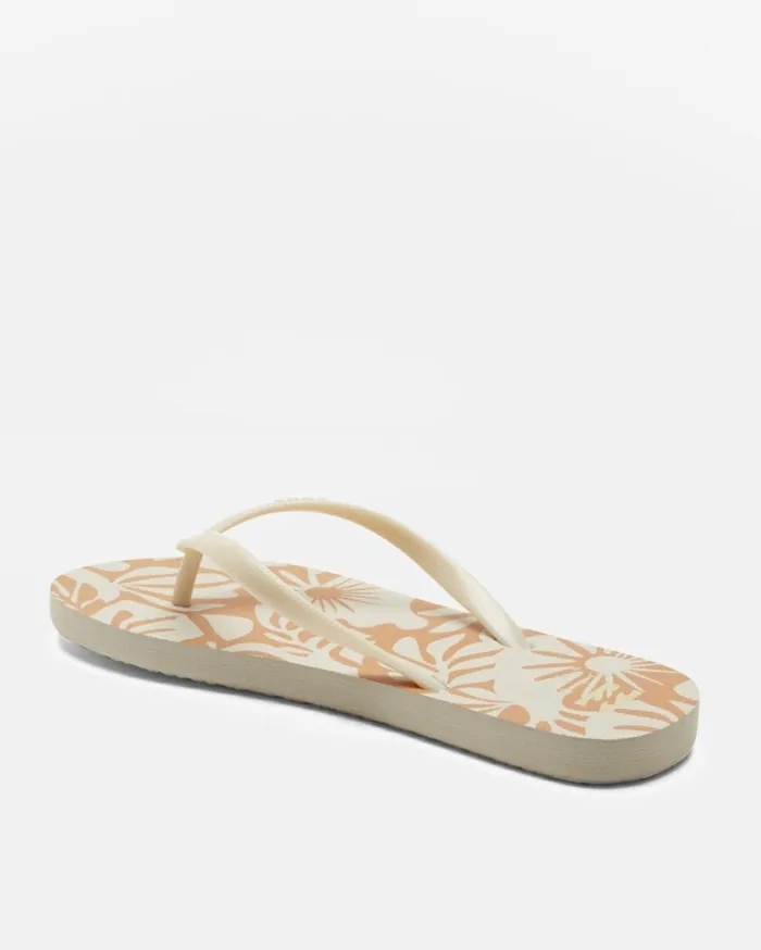 Dama Rubber Flip Flop Sandals Dried Mango Women Billabong Shoes