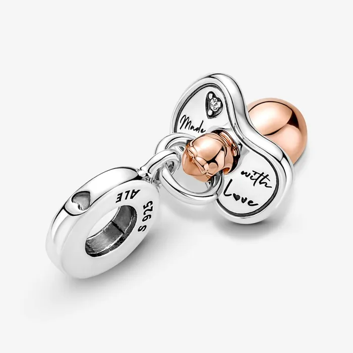 Dangle Charms Women Pandora Baby Dummy Dangle Charm