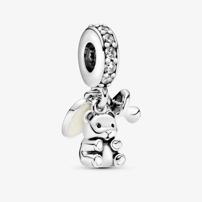 Dangle Charms Women Pandora Baby Teddy Bear Dangle Charm