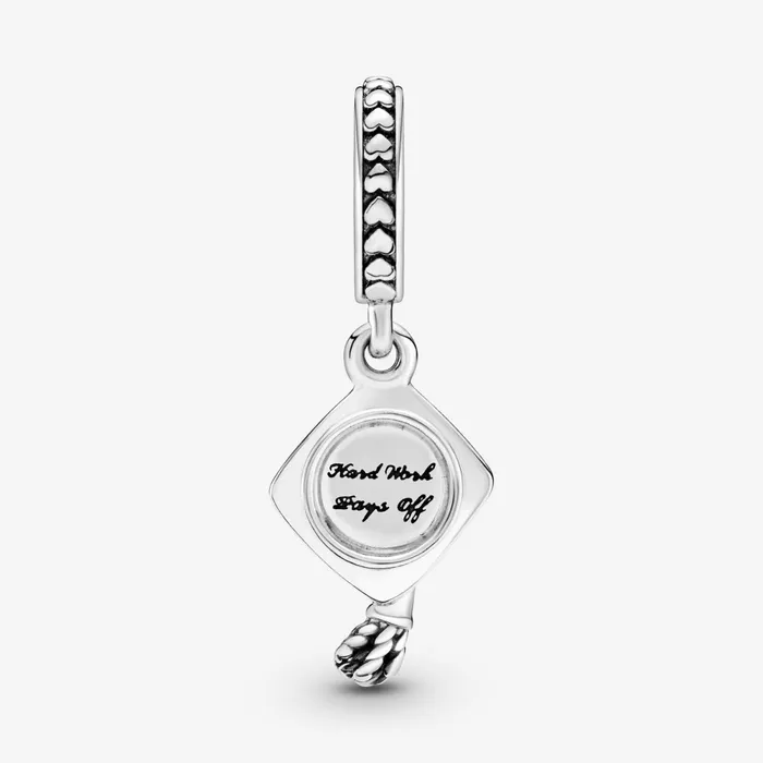 Dangle Charms Women Pandora Graduation Cap Dangle Charm Sterling Silver