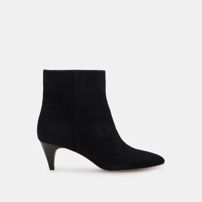 Dee Booties Nero Suede Women Dolce Vita Boots and Booties