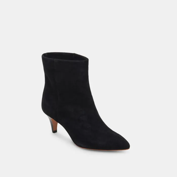 Dee Booties Nero Suede Women Dolce Vita Boots and Booties