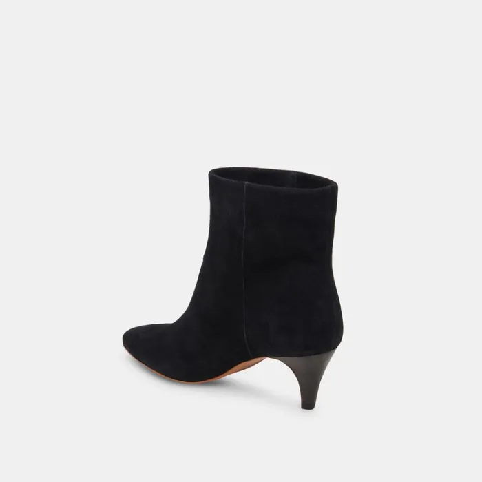 Dee Booties Nero Suede Women Dolce Vita Boots and Booties