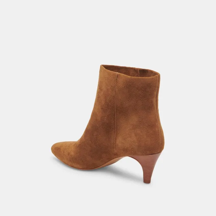 Dee Wide Booties Brown Suede Women Dolce Vita Boots and Booties