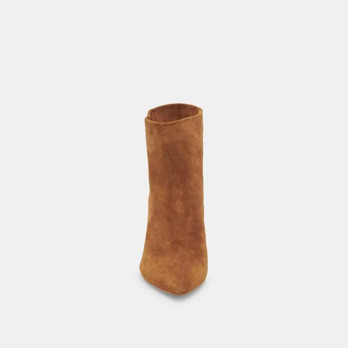 Dee Wide Booties Brown Suede Women Dolce Vita Boots and Booties