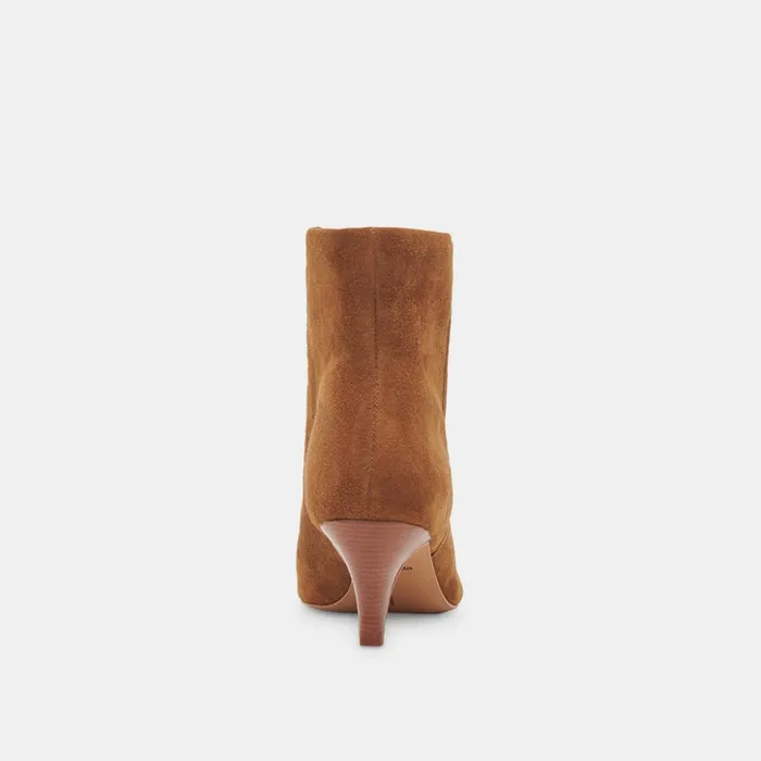 Dee Wide Booties Brown Suede Women Dolce Vita Boots and Booties