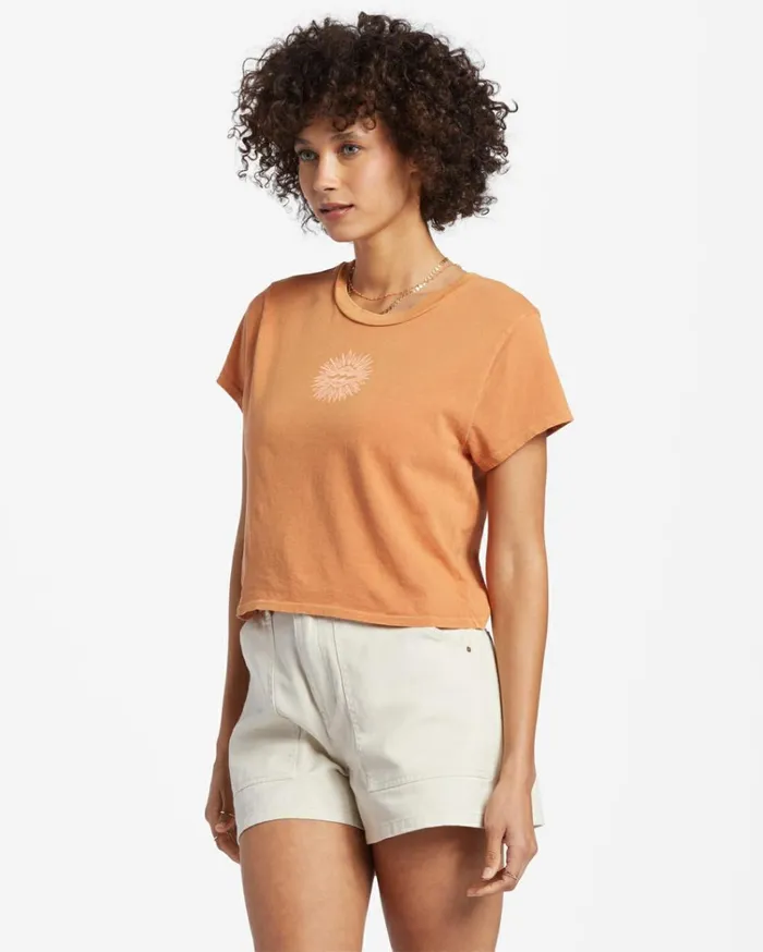 Diamond Life TShirt Toffee Women Billabong Graphic Tees and Tanks