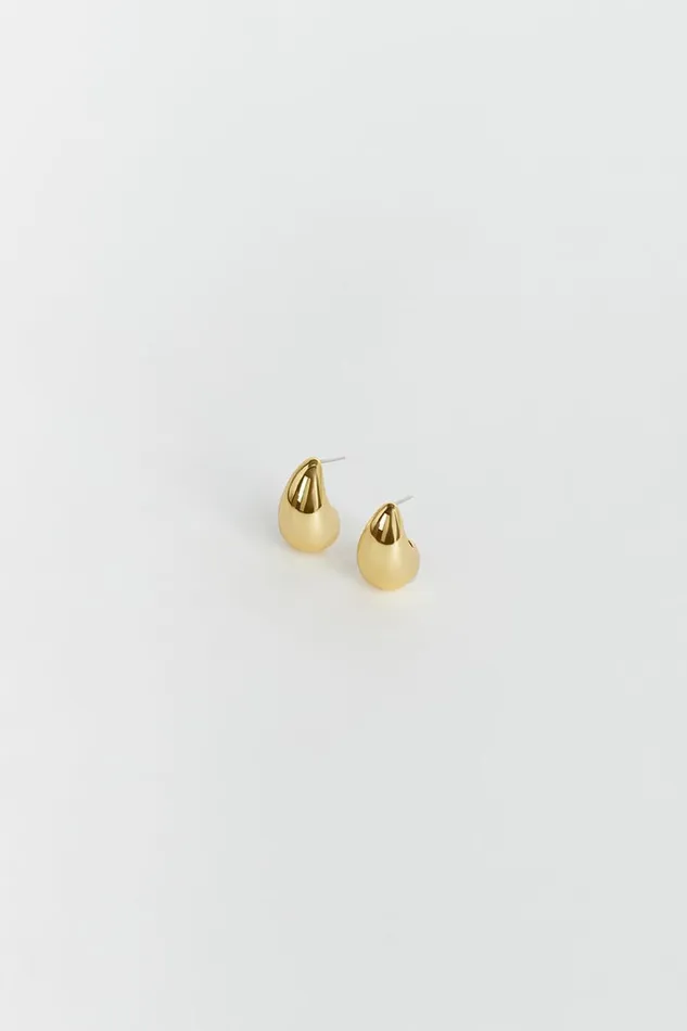 DISSH Jewellery PORTER BABY BLOB GOLD EARRINGS 8211 Women