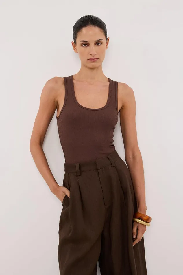 DISSH Knitted THEO CHOC TANK 8211 Women