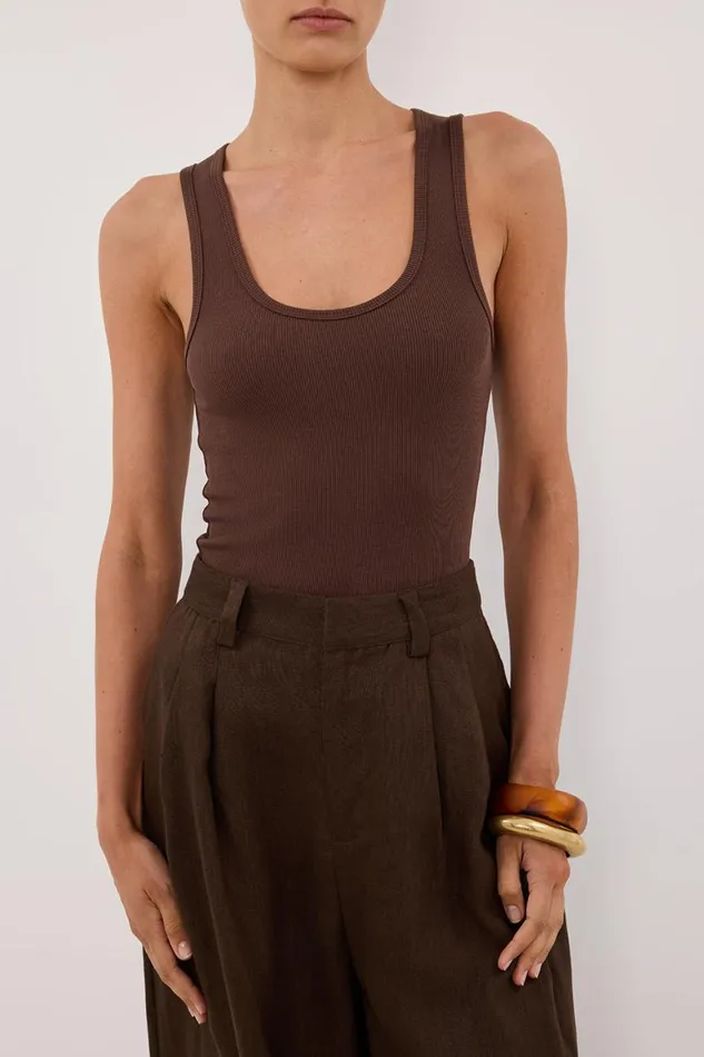 DISSH Knitted THEO CHOC TANK 8211 Women