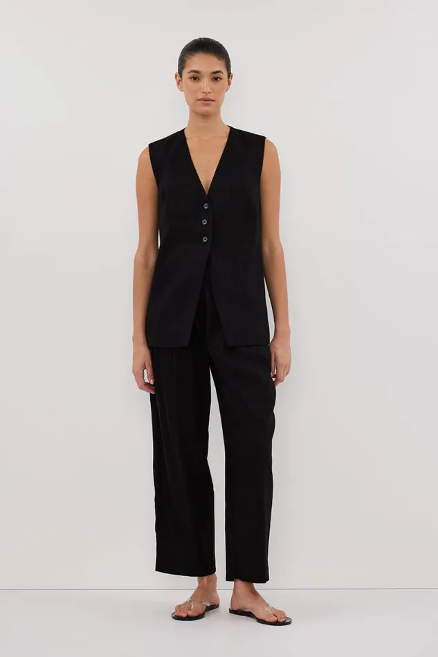 DISSH Pants BRAX BLACK TAPERED PANT 8211 Women
