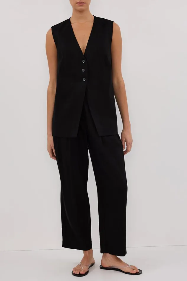 DISSH Pants BRAX BLACK TAPERED PANT 8211 Women