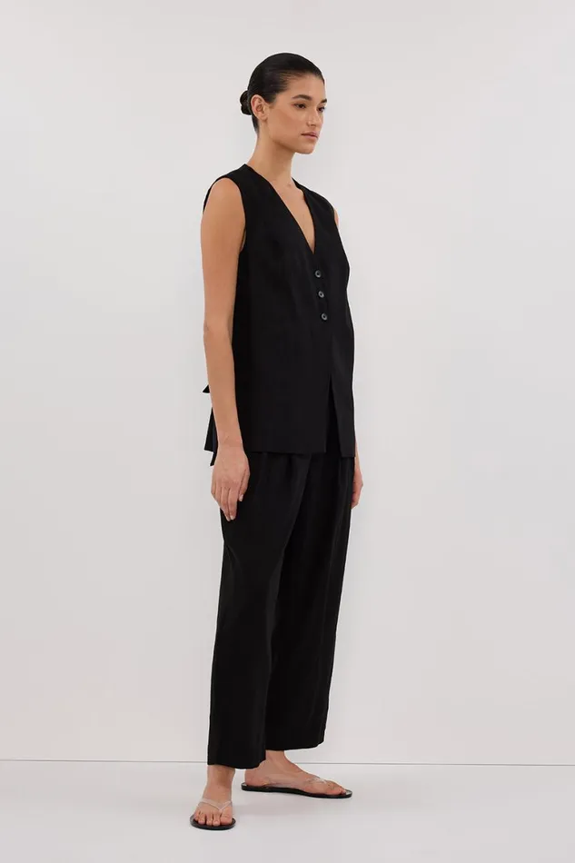 DISSH Pants BRAX BLACK TAPERED PANT 8211 Women