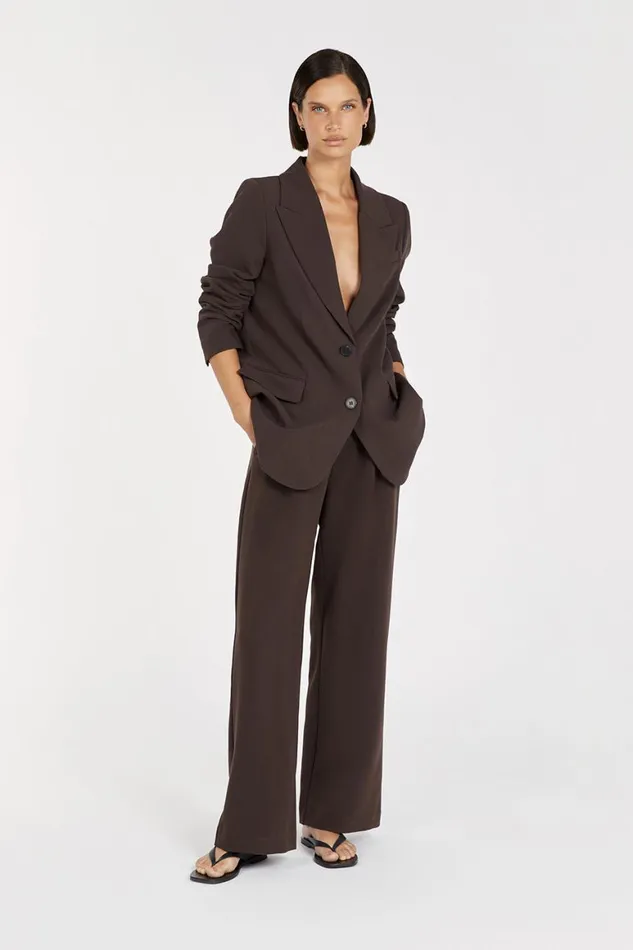 DISSH Pants ELLE DARK CHOCOLATE PANT 8211 Women