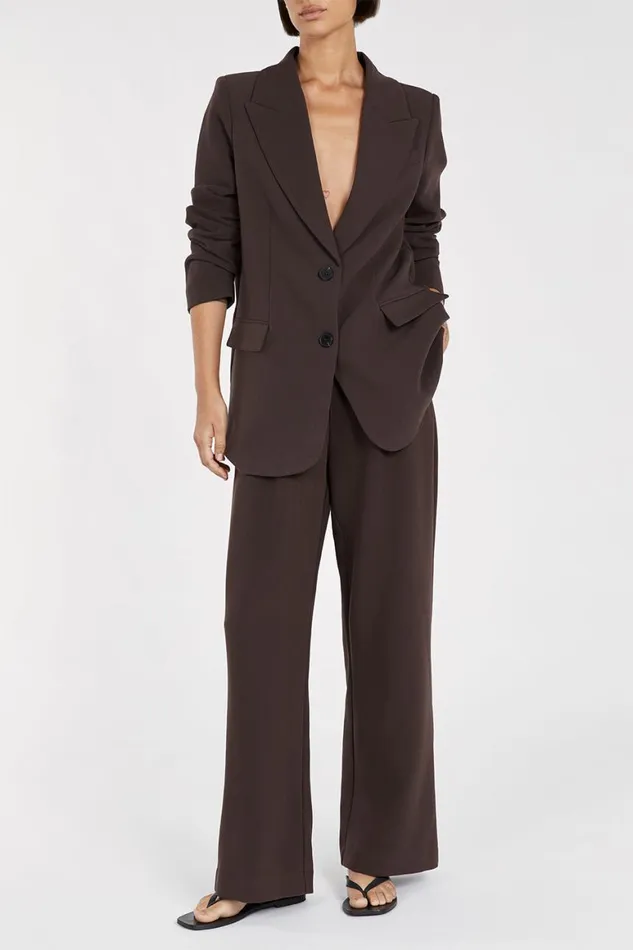 DISSH Pants ELLE DARK CHOCOLATE PANT 8211 Women