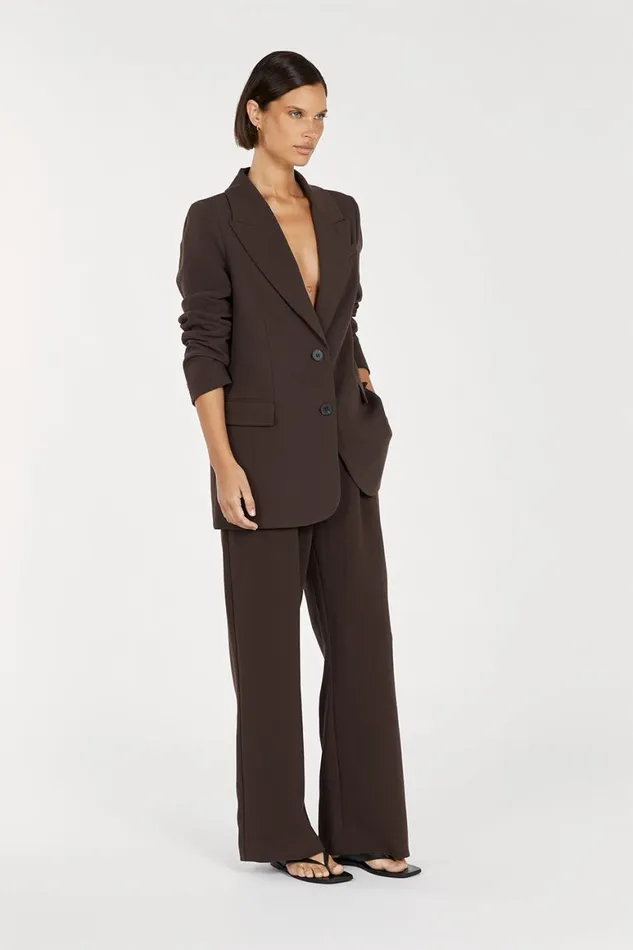 DISSH Pants ELLE DARK CHOCOLATE PANT 8211 Women