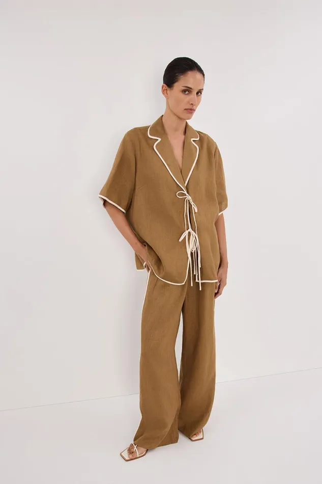 DISSH Pants VON FERN LINEN PANT 8211 Women