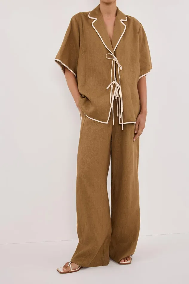 DISSH Pants VON FERN LINEN PANT 8211 Women