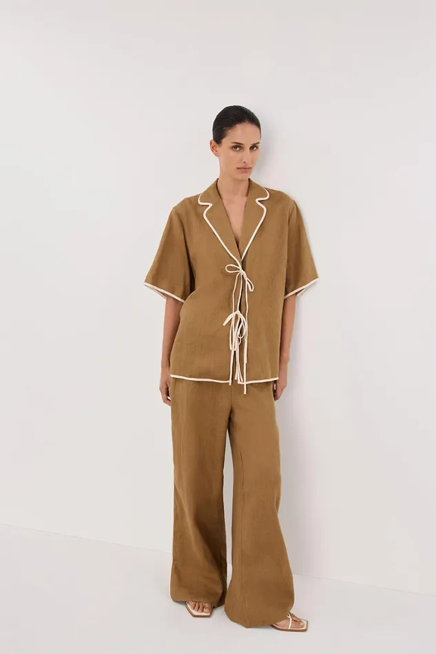 DISSH Pants VON FERN LINEN PANT 8211 Women