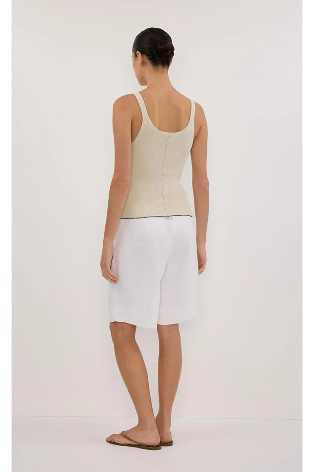 DISSH Tanks SIGNATURE BONE SCOOP TANK 8211 Women