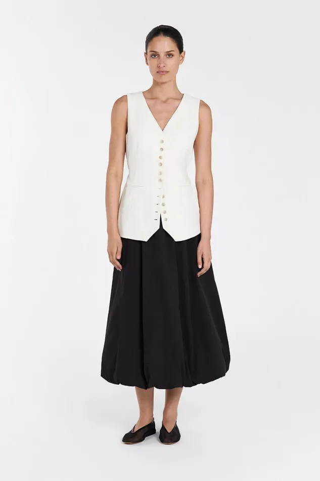 DISSH Vests CELINE CREAM VEST 8211 Women