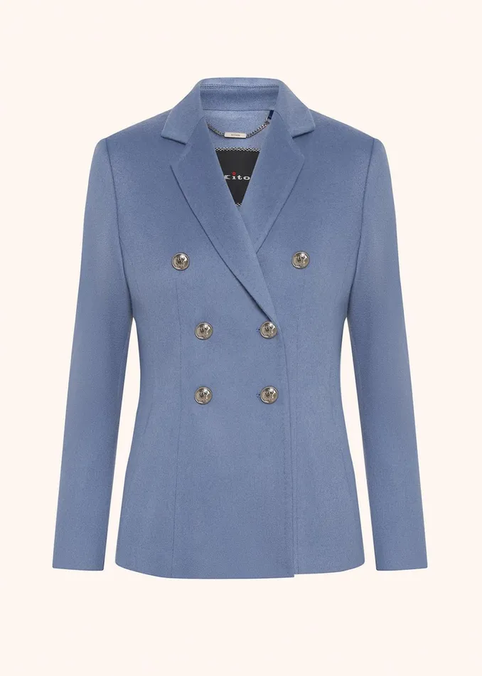 DOUBLEBREASTED CASHMERE BLAZER Women Kiton Jackets