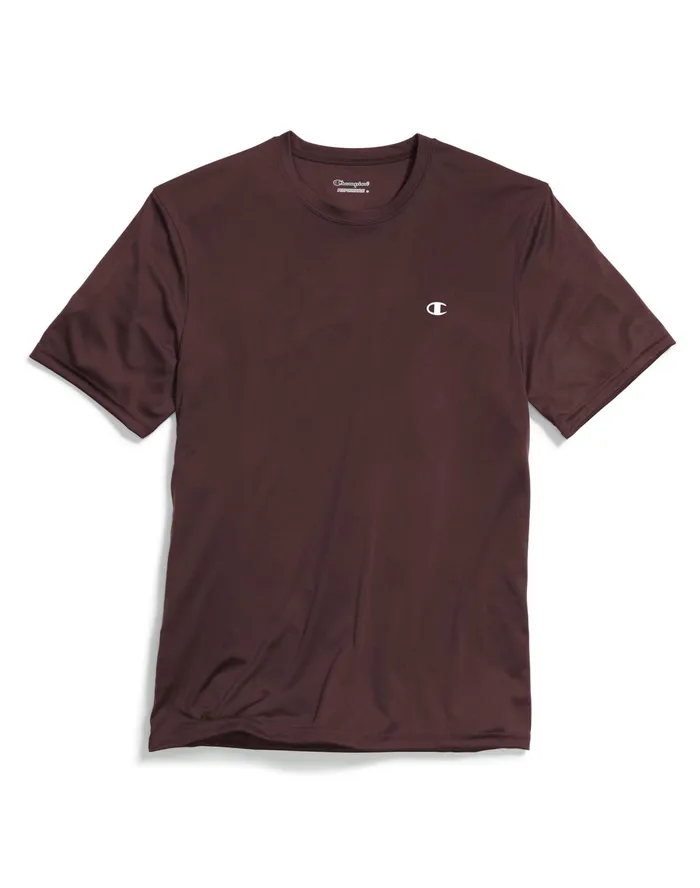 Double Dry Tee Maroon Men Champion TShirts and Tops