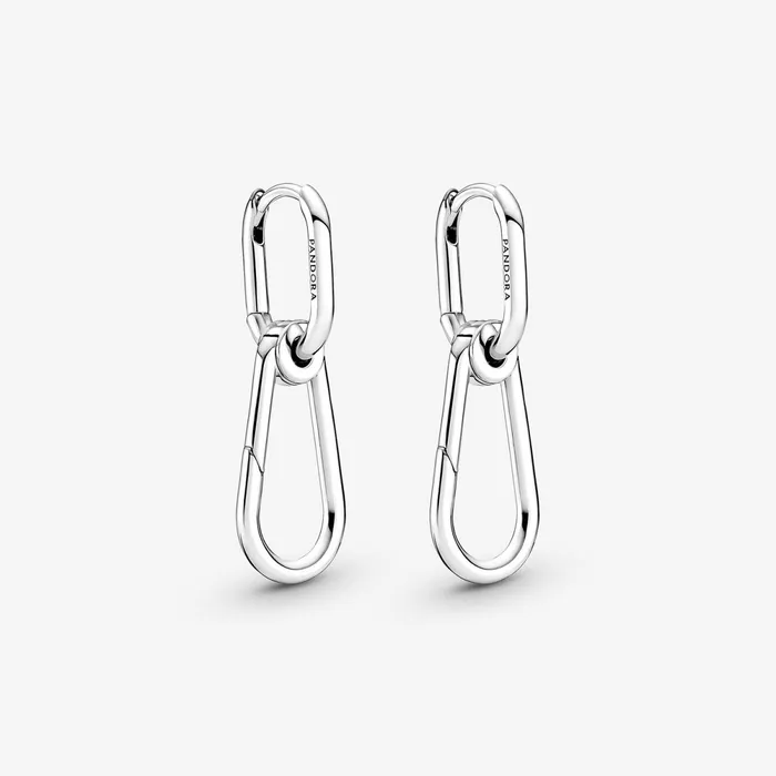 Drop Earrings Women Pandora Online ME Hoop Link Earrings