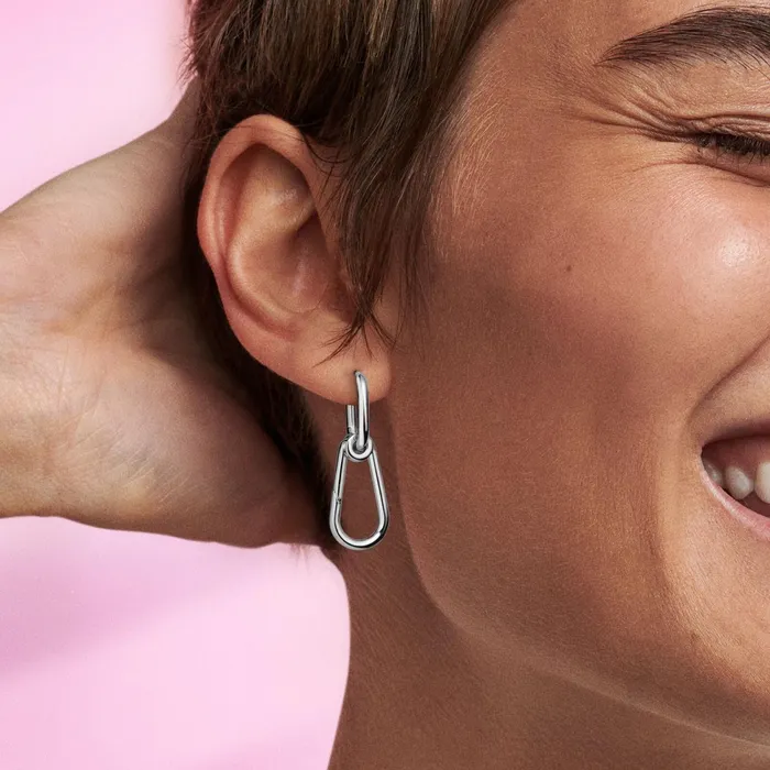 Drop Earrings Women Pandora Online ME Hoop Link Earrings