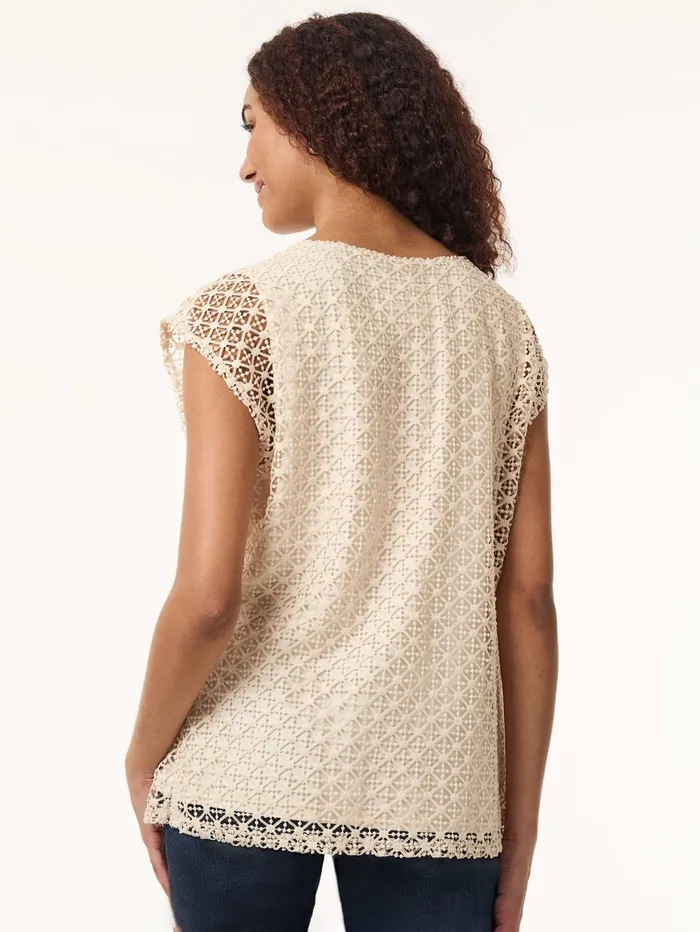 Drop Shoulder Top Lafayette Lace Women Jones New York Tops and Blouses Drop Shoulder Top Lafayette Lace Women Jones New York Tops and Blouses