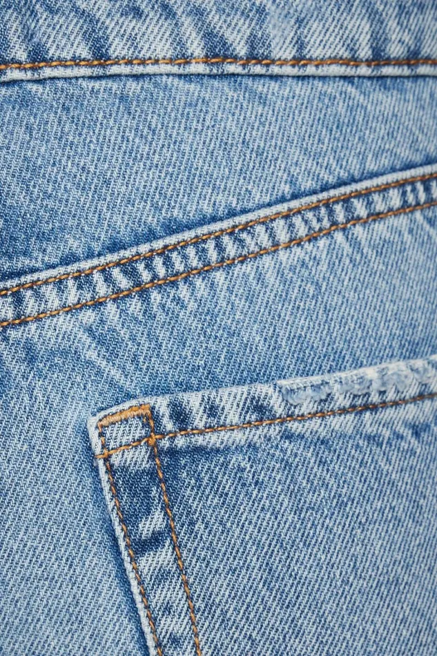 Dynamite Jeans and Denim Women Mika Relaxed Straight Jeans Blue