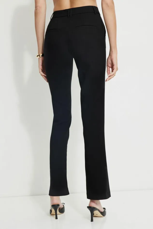 Dynamite Pants Women Front Seam Bootcut Pants Black
