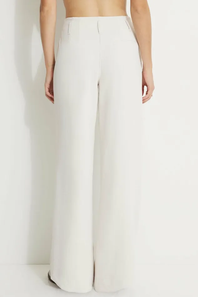 Dynamite Pants Women Jourdan Mid Rise Pants BEIGE
